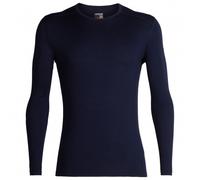 Maglietta da uomo Icebreaker 200 Oasis LS Crewe Midnight Navy XXL