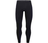 Icebreaker - Legging in lana merino 200g - Mens 200 Oasis Leggings Black/Monsoon per Uomo - Taglia XXL - Nero