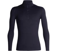 Icebreaker 1 2 zip merino 200 oasis blue baselayer