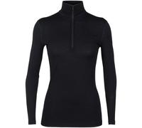 ICEBREAKER 200 Oasis Ls Half Zip W - Donna - Nero - Taglia S- modello 2024