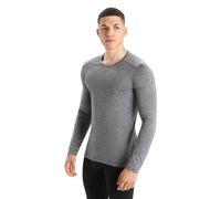 Icebreaker 200 Oasis Merino Long Sleeve Base Layer Grigio M Uomo