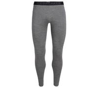Icebreaker - Collant tecnico in lana merino, 260 g - Mens 260 Tech Leggings Gritstone Heather per Uomo - Taglia L - Grigio Grigio L