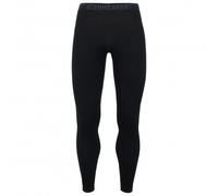 Icebreaker 260 Tech Merino Fly Base Layer Pants Nero M Uomo