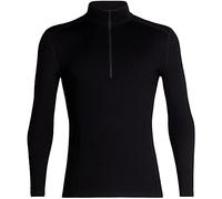 ICEBREAKER 260 Tech Ls Half Zip - Uomo - Nero - Taglia M- modello 2024