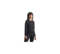 Icebreaker - Intimo tecnico in lana merino 260g - Wmns 260 Tech LS Crewe Black per Donne - Taglia M - Nero Nero M