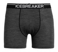 Icebreaker - Anatomica Boxers - Intimo lana merinos S nero/grigio