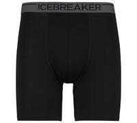 Icebreaker - Anatomica Long Boxers - Intimo lana merinos XL nero