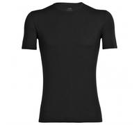 Icebreaker Anatomica Crew Merino Short Sleeve Base Layer Nero S Uomo