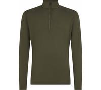 Icebreaker - Base layers in lana merino - M Merino 200 Oasis LS Half Zip Dk Loden - Taglia M - Verde