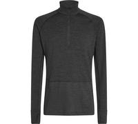 Icebreaker - Biancheria intima da uomo in lana merino - M Merino 260 ZoneKnit LS Half Zip Jet Heather per Uomo - Taglia XL - Grigio
