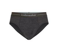 Icebreaker - Boxer in lana merino - M Merino 150 Anatomica Briefs Jet Heather per Uomo in Nylon - Taglia L - Grigio