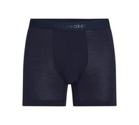 Icebreaker - Boxer in lana merino - M Merino Blend 125 Cool-Lite Anatomica Boxers Midnight Navy per Uomo in Legno - Taglia M - Blu navy