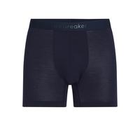 Icebreaker - Boxer in lana merino - M Merino Blend 125 Cool-Lite Anatomica Boxers Midnight Navy per Uomo in Legno - Taglia XL - Blu navy