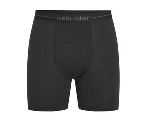 Icebreaker - Boxer lunghi in lana merino - M Merino Anatomica Long Boxers Black per Uomo - Taglia M - Nero