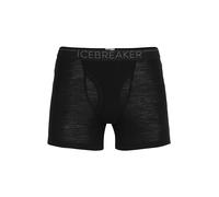 Icebreaker Boxers Uomo - Intimo 100% Lana Merino - 175 Tessuto Ultra Leggero - Nero/Monsone, XL