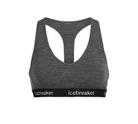Icebreaker W Sprite Racerback Bra Gritstone Hthr (004) XS