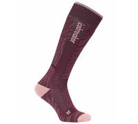 Icebreaker - Calze da sci da donna in lana merino - W Merino Blend Ski+ Medium OTC Mountain Contour Java/Blush/Summit per Donne - Taglia M - Marrone