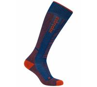 Icebreaker - Calze da sci in lana merino da uomo - M Merino Blend Ski+ Medium OTC Mountain Contour Atlantis/Agate/Fervid per Uomo - Taglia 44,5-46,5 - Blu