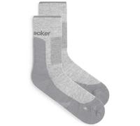 Calze Icebreaker M Mer Hike+ Medium Crew (BLIZZARD HTHR/ALLOY) Uomo 44.5-46.5
