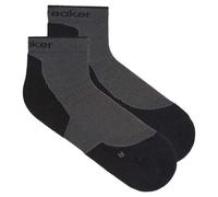 Icebreaker Calze da trekking Merino Hike+ Light Mini - Unisex L EU 41-43 grigio/nero