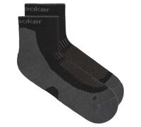 Calzini da uomo Icebreaker M Mer Hike+ Light Mini Dimensioni dei calzini: 44,5-46,5 / Colore: nero