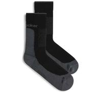Calze Icebreaker Hike+ Medium Crew nero grigio (1 paio) - L