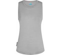 Icebreaker - Canotta da trekking leggera e traspirante senza maniche - W Merino Blend 125 Cool-Lite Sphere Tank Metro Heather per Donne - Taglia XS - Grigio