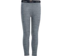 Icebreaker - Collant in lana merino 200g/m² - Kids 200 Oasis Leggings Gritstone Heather - Taglia Bambino 2a - Grigio Grigio 2a