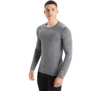 Icebreaker 200 Oasis Merino Long Sleeve Base Layer Grigio M Uomo