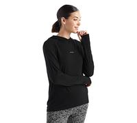 Icebreaker Felpa con Cappuccio da Donna Cool-Lite