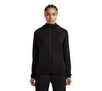Icebreaker - Women's 150 MerinoFine Ace L/S Zip Hoodie - Felpa di merino con cappuccio S nero