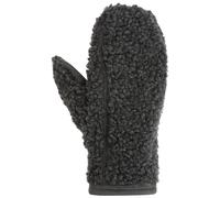 Icebreaker - Guanti in lana merino - U Merino Blend 960 RealFleece High Pile Mittens Jet Hthr/Obsdn/Blk in Cotone - Taglia S - Nero