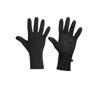 Icebreaker - Guanti touch screen in lana merino, 260g/m² - Adult Quantum Gloves Black in Silicone - Taglia XL - Nero