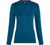 Icebreaker - Intimo donna in lana merino - W Merino 260 Tech LS Crewe Atlantis per Donne - Taglia M - Blu