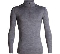 Icebreaker - Intimo termico in lana merino - M Merino 200 Oasis LS Half Zip Gritstone Heather per Uomo - Taglia L - Grigio