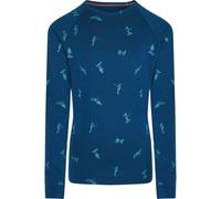 ICEBREAKER K Mer 200 Oasis Ls Crewe - Bambino - Blu - Taglia 12- modello 2026