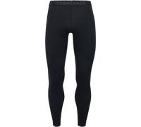 Icebreaker - Legging in lana merino 200g - Mens 200 Oasis Leggings Black/Monsoon per Uomo - Taglia XXL - Nero