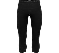 Icebreaker - Leggings corti in lana merino - Mens 200 Oasis Legless Black/Monsoon per Uomo - Taglia 47-49 - Nero