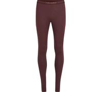 Icebreaker Merino 200 Oasis Thermo - calzamaglia - donna S Dark Red woman Lana Merino