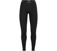 ICEBREAKER Leggings Merino, nero