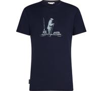 ICEBREAKER M 150 Tech Lite Ss Tee - Uomo - Blu - Taglia XL- modello 2025