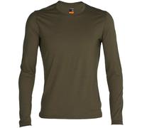 Icebreaker - 200 Oasis L/S Crewe - Intimo lana merinos L marrone/olivia