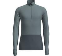 ICEBREAKER M Mer 125 Zoneknit Ls Half Zip - Uomo - Blu - Taglia S- modello 2025