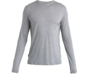 ICEBREAKER M Merino 125 Cool-lite Sphere Iii Ls Tee - Uomo - Grigio - Taglia XL- modello 2027