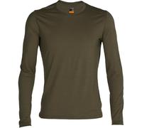 Icebreaker - 200 Oasis L/S Crewe - Intimo lana merinos L marrone/olivia
