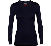 Icebreaker - Women's 260 Tech L/S Crewe - Intimo lana merinos M blu