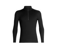 Maglia Icebreaker 260 Tech Half Zip manica lunga nero - M