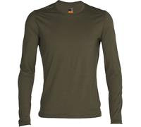 Icebreaker - Maglia tecnica a maniche lunghe in lana merino - M 200 Oasis LS Crewe Loden per Uomo - Taglia XXL - Kaki