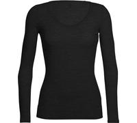 Icebreaker - Maglia tecnica in lana merino - Wmns Siren LS Sweetheart Black per Donne - Taglia XS - Nero