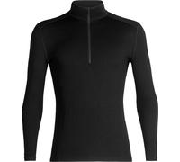 Icebreaker - Maglia termica in lana merino - M Merino 260 Tech LS Half Zip Black per Uomo - Taglia S - Nero
